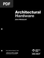 Download Adams Rite 2014 Price List by Security Lock Distributors SN204208350 doc pdf