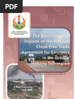 Download The Environmental Impacts of the Asian-China Free Trade Agreement for Countries in the Greater Mekong Sub-region by Saravorn SN20420992 doc pdf