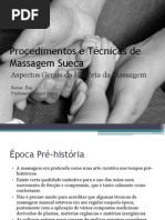 Procedimentos e T ®cnicas de Massagem Sueca (Aspctos gerais da hist ¦ria).pptx