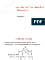 MN 12 Routing Protocols For Adhoc Networks 12-38 Slides