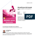 Microsoft Access 2010 Avanzado