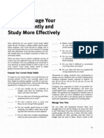 How To Manage Your Time Efficiently and Study More Effectively