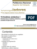 16 Analisis Sintactico I