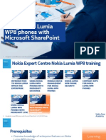 Using Nokia Lumia WP8 Phones With Microsoft SharePoint PDF