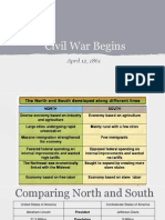 Notes - Civil War Begins