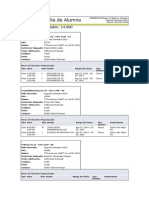 Horario Detalle de Alumno 2013-20