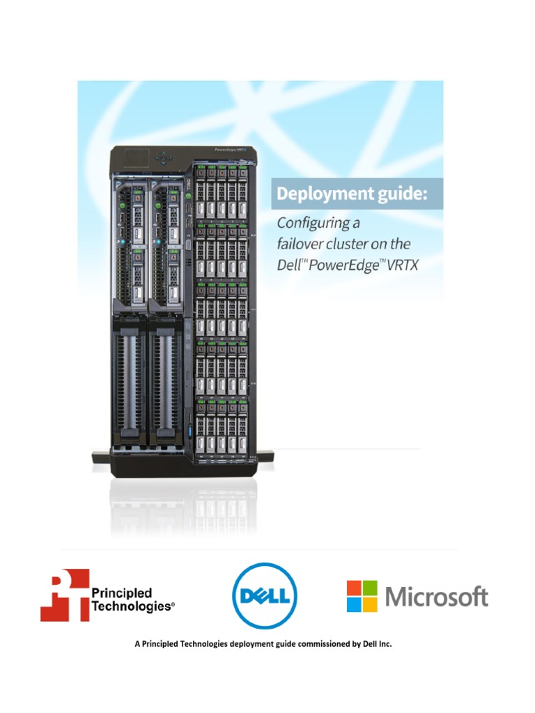 Configuring A Failover Cluster On A Dell PowerEdge VRTX | PDF | Hyper V ...