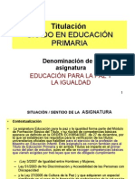 Titulación