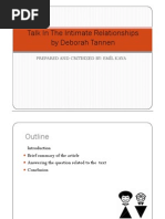 Download Talk in the Intimate Relationships by Emil Kaya SN204287107 doc pdf