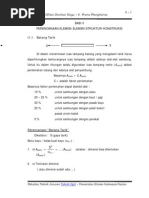 Perencanaan Elemen-Elemen Struktur/konstruksi Kayu