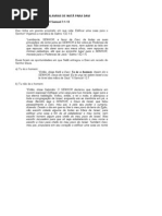 As Duas Palavras de Nata Para Davi