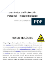 Elementos de Protección Personal - Biológico