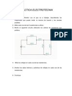 PRÁCTICAS electrotecnia