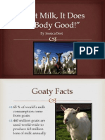Goat Milk It Does The Body