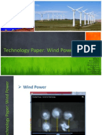 Technology Paper Wind Power