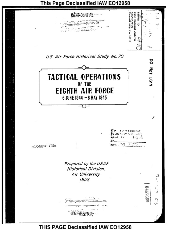 AAF Eighth Air Force History (1944-45) | PDF