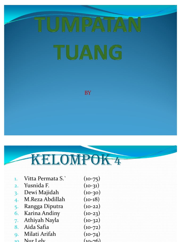 Tumpatan | PDF