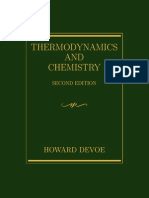Thermodynamics and Chemistry