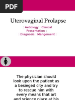 Download Uterovaginal Prolapse by Ameera K Khan SN20436089 doc pdf