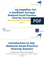 Fit For Work Good Practice Sharing