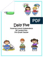 Daily Five Overview - Parents Letters