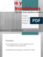 Plan de Trabajo Diodos y Transistores Unidad i Rev 1