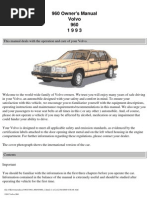Download Volvo 960 Owners Manual 1993 by myson12222 SN20437520 doc pdf