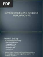 Buying Cycles and Tools of Merchandising