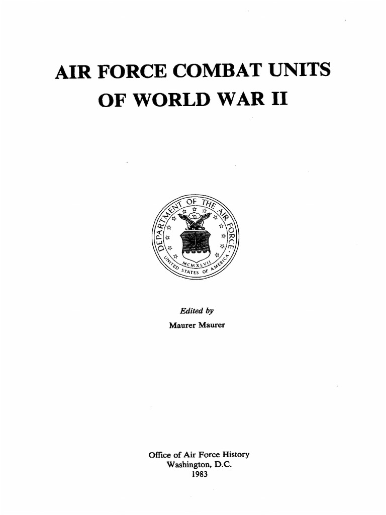 AAF Combat Squadrons (1941-45) | PDF | United States Army Air Corps | Wing  (Military Aviation Unit)