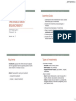 Chapter 1 Investment Environment