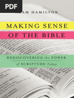 Download Making Sense of the Bible by Adam Hamilton excerpt by HarperOne  an imprint of HarperCollins SN204410359 doc pdf