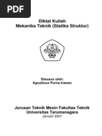 Download Agustinus Purna Irawan Diktat Mekanika Teknik Statika Struktur 2007 by Sulaim Al Kautsar SN204414633 doc pdf