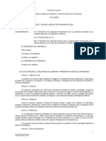 DL #28551 - Ley Elaboración de Plan de Contingencia