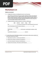 Worksheet 2.4