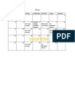 core calendar