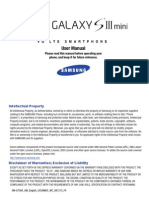 Manual Samsung Galaxy S3 Mini