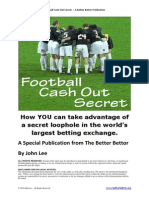 Football Cash Out Secret