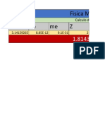 Calculo Formula de Balmer