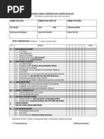 Borang Senarai Semak Pemantauan Kantin Sekolah