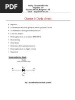 Unit1 Diode Circuits