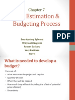 Bab VII Cost Estimation & Budgeting Process