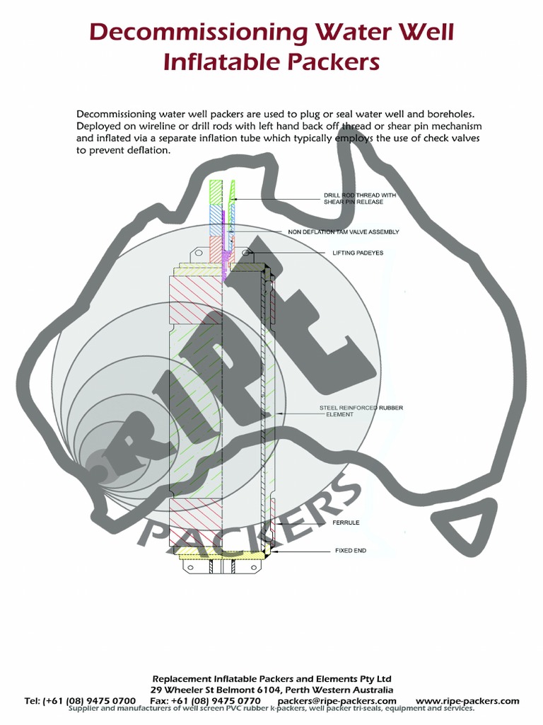 Decommissioning Inflatable Packers | PDF | Technology & Engineering