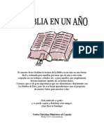 Leer Una Biblia en 1 Año