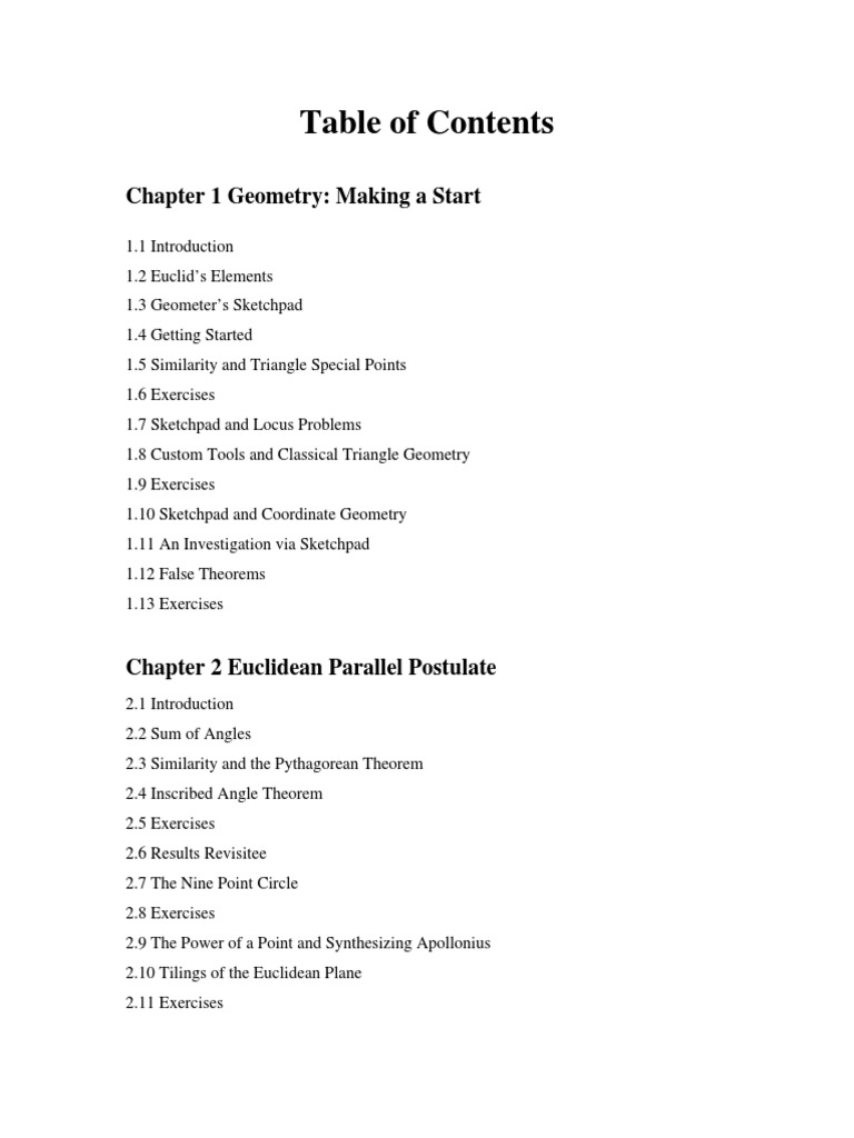 Geometry Book | PDF | Geometry | Axiom