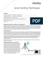 RF Interference Hunting Techniques