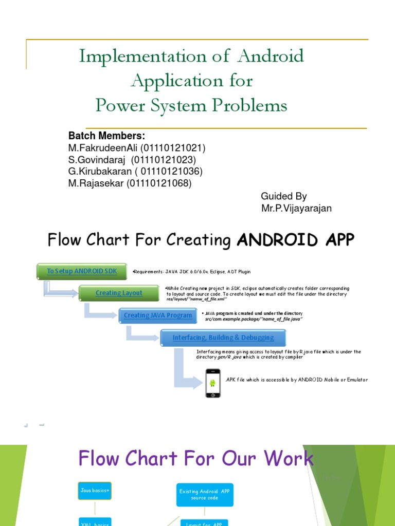 Android App for Power System Solutions | PDF