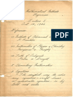 JCKeck Class Notes From Feynman's Course On MathematicalMethods at Cornell 1946