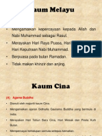 Kepercayaan Kaum Melayu Dan Cina