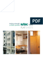 Nutec Flat Sheets Product Guide