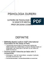 Psihologia Dureri
